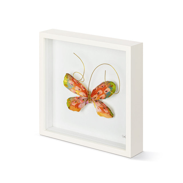 Butterfly Wall Art | Orange Multi