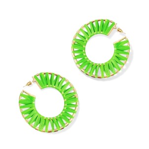 Georgia Earrings - Green