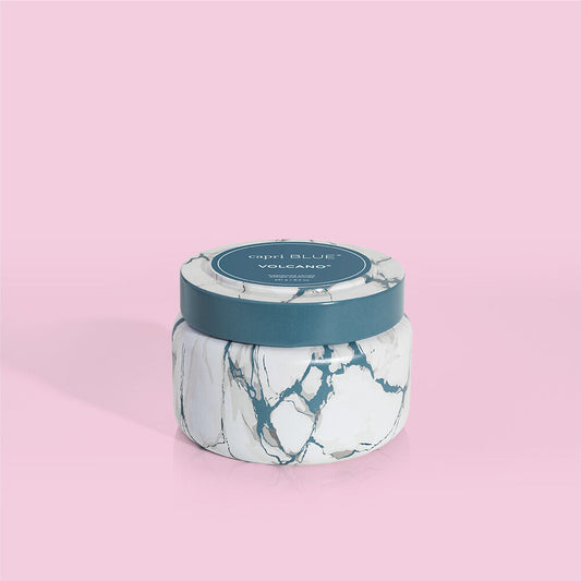 Volcano 8.5oz Marble Travel Tin