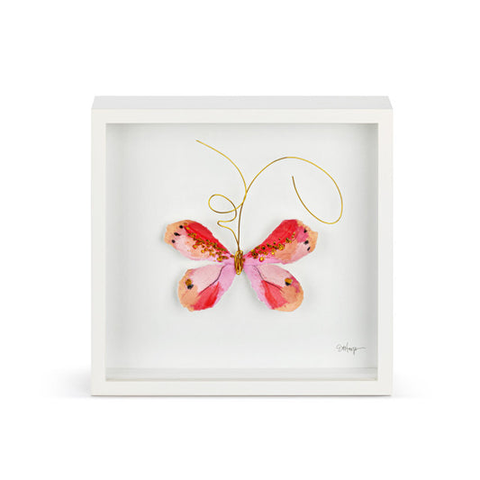 Butterfly Wall Art | Pink