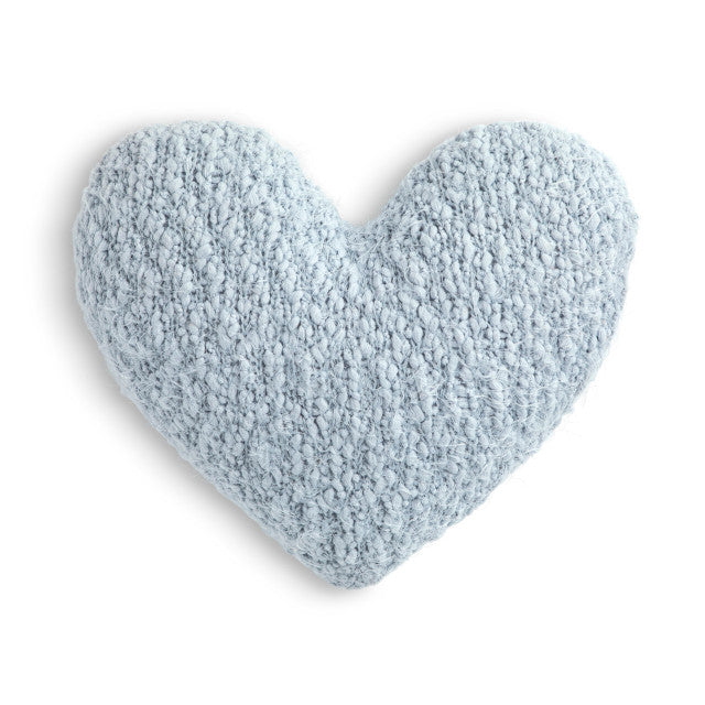 Giving Heart Weighted Pillow | Soft Blue