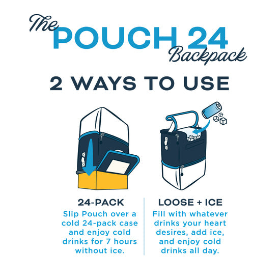 Pouch 24 Backpack | Midnight
