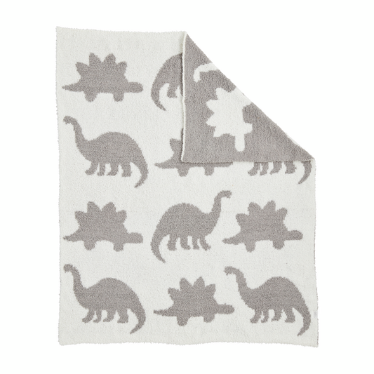 Chenille Blanket | Dino