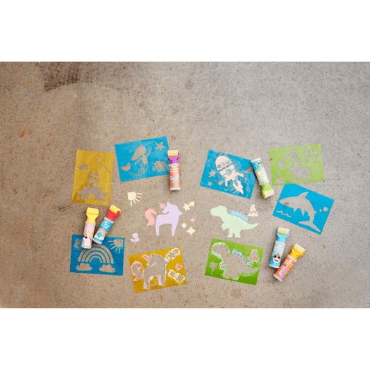 Roller Chalk Sidewalk Paint | Magical