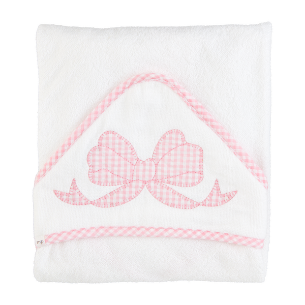 Applique Hooded Towel | Bow