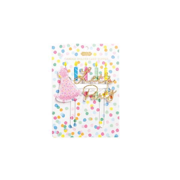 Party Candle Holder Topper