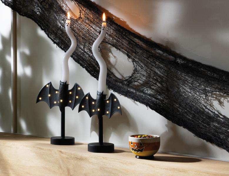 Small Twinkle Bat Candlestick