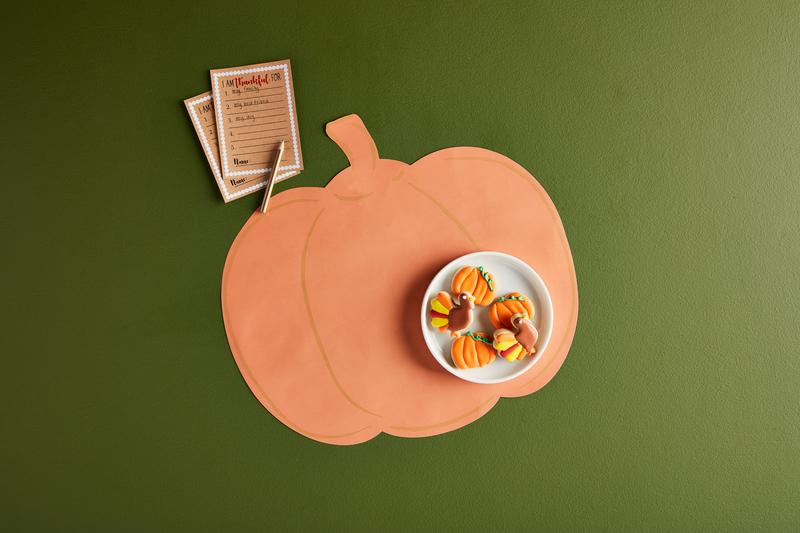 Thanksgiving Placemat & Card Set