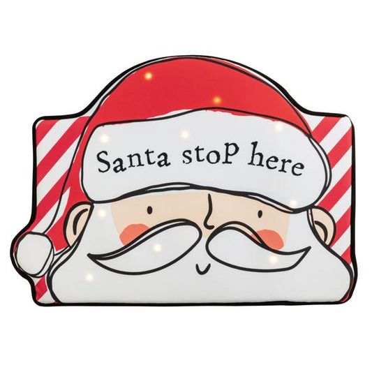 Light-Up Santa Musical Doormat