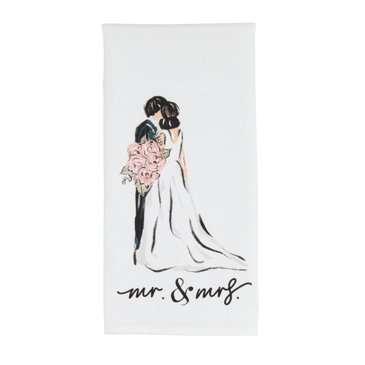 Mr. And Mrs. Hand Towel