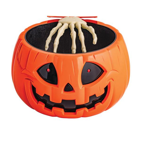Animated Jack-O-Lantern Candy Bowl