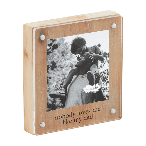 Best Dad Ever Mini Acrylic Frame