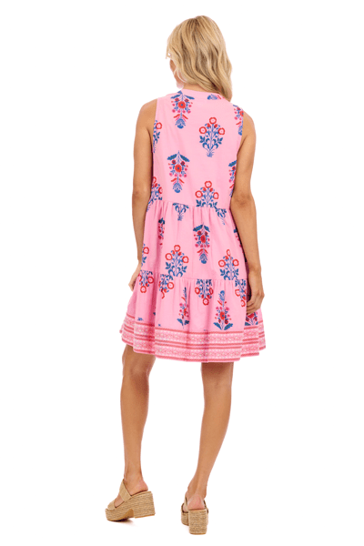Pink Sarajane Sleeveless Dress