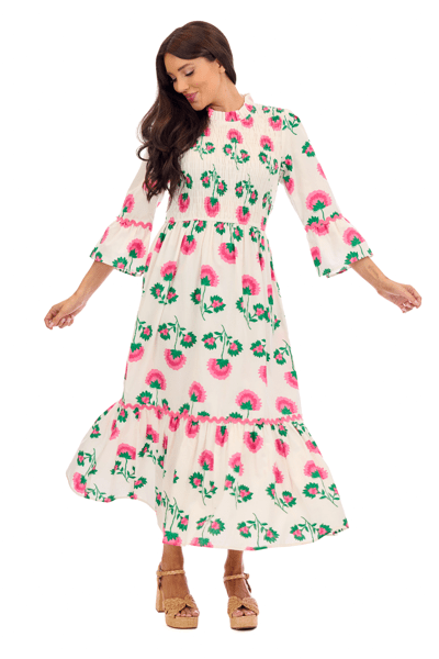 Elle Smocked Maxi Dress