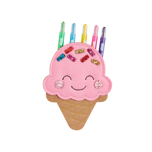 Twisty Crayon Holder | Icecream