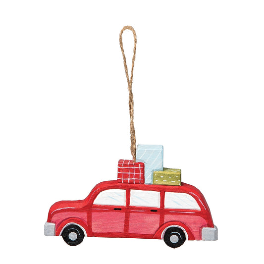 Christmas Car Soft Ornament