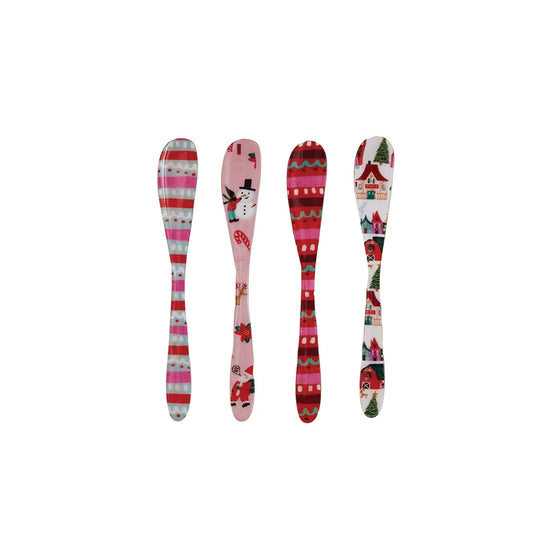 Enameled Stainless Steel Canape Knife | Assorted Styles