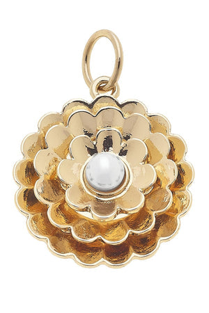 Charm | Layered Pearl Flower