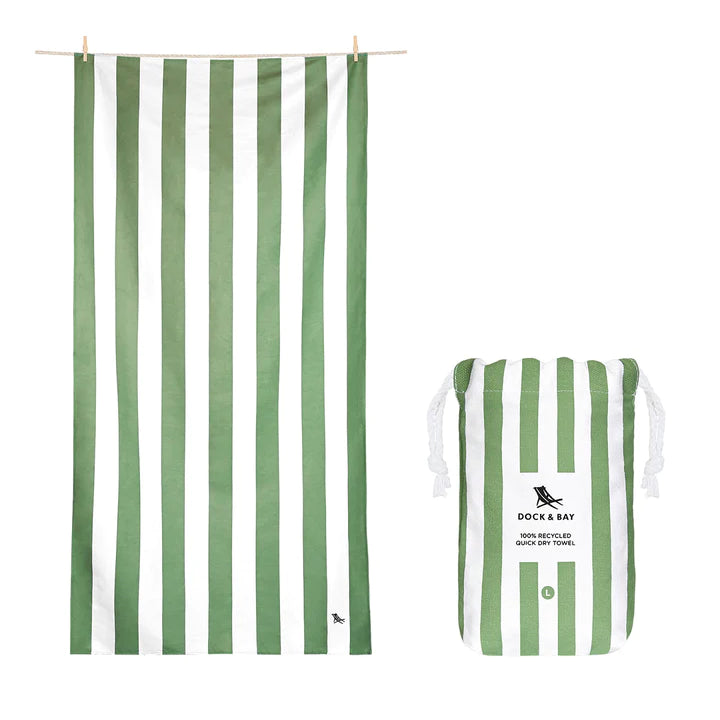 D&B Quick Dry Towel | Cayman Olive