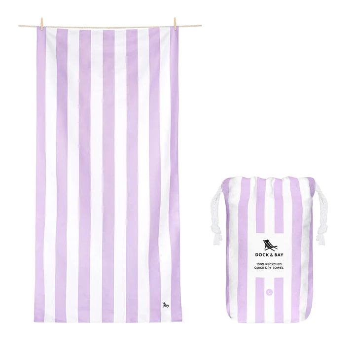 D&B Quick Dry Towel | Lombok Lilac
