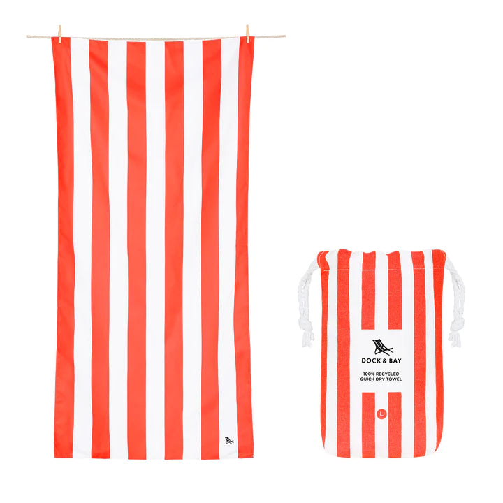 D&B Quick Dry Towel | Waikiki Coral