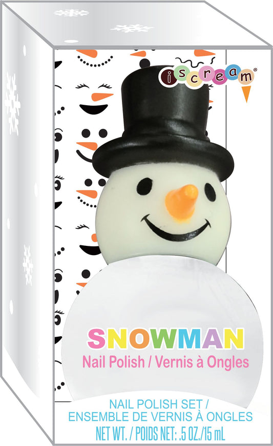 Snowman Nail Polish