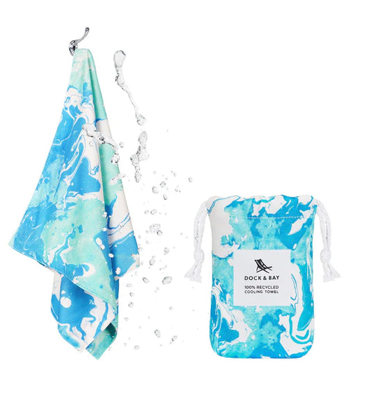D&B Cooling Towels - Marble - Take A Dip