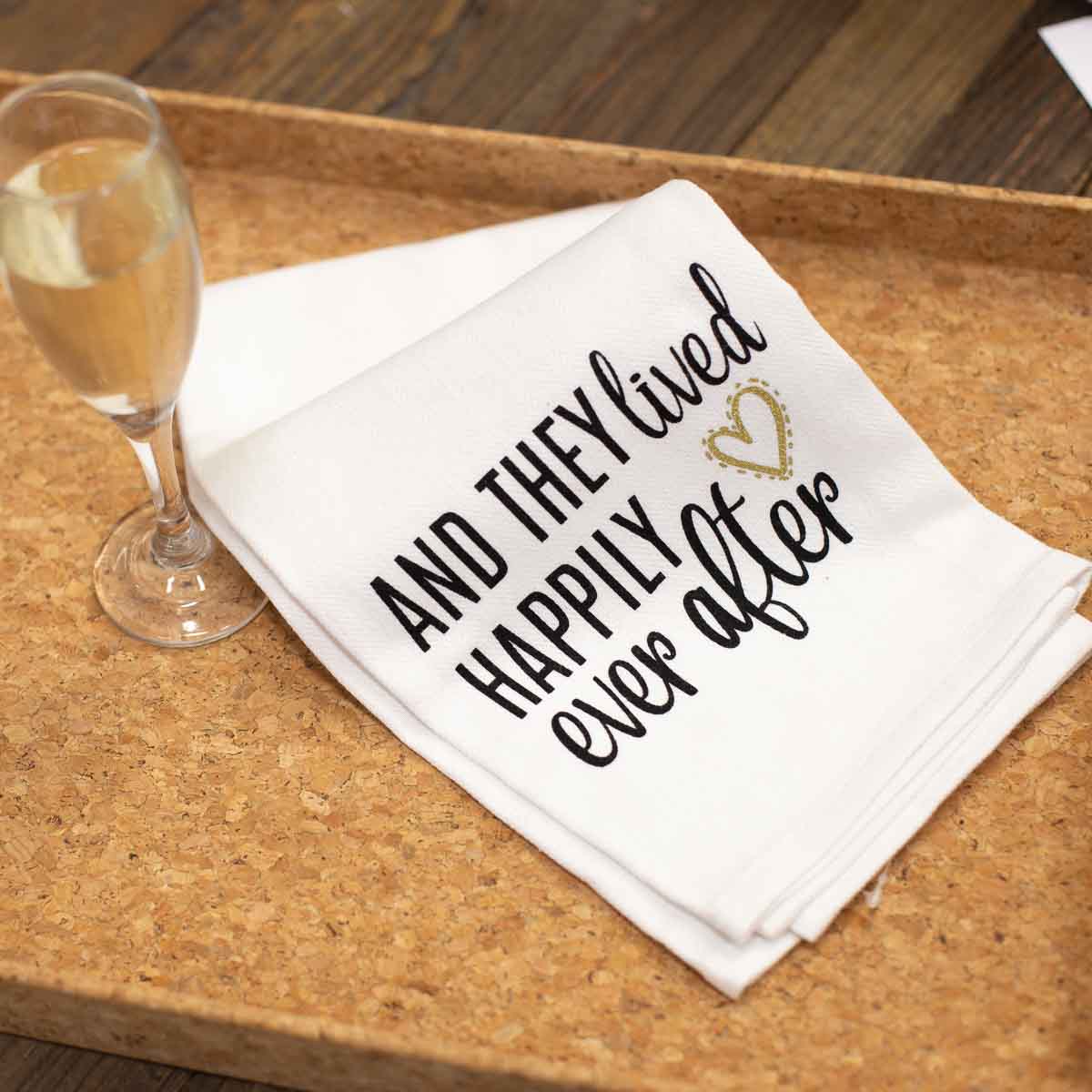 Happily Ever After Hand Towel