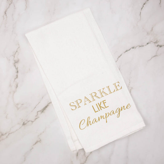 Sparkle Like Champagne Hand Towel
