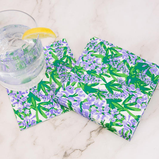 Cocktail Napkins - Blue Bonnet