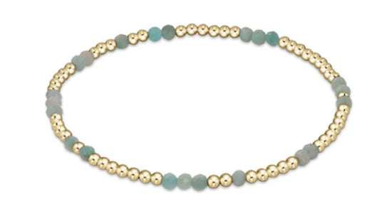 Hope Unwritten Gemstone Bracelet - Amazonite