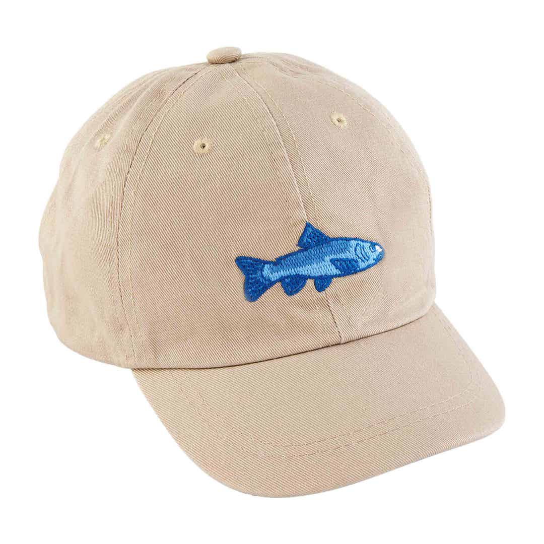 Fish Embroidered Toddler Hat