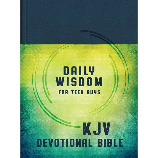 Daily Wisdom for Teen Guys KJV Devotional Bible