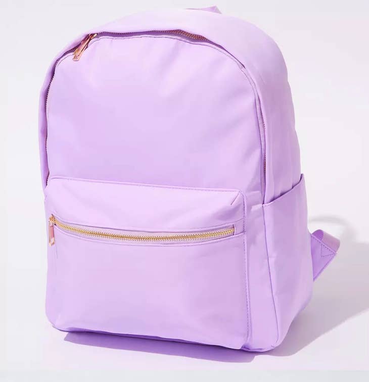 Nylon Backpack - Lilac