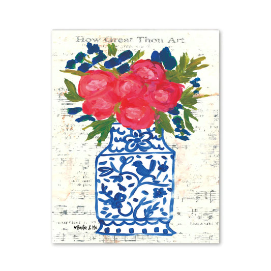 Wrapped Canvas | Blue Willow Spring