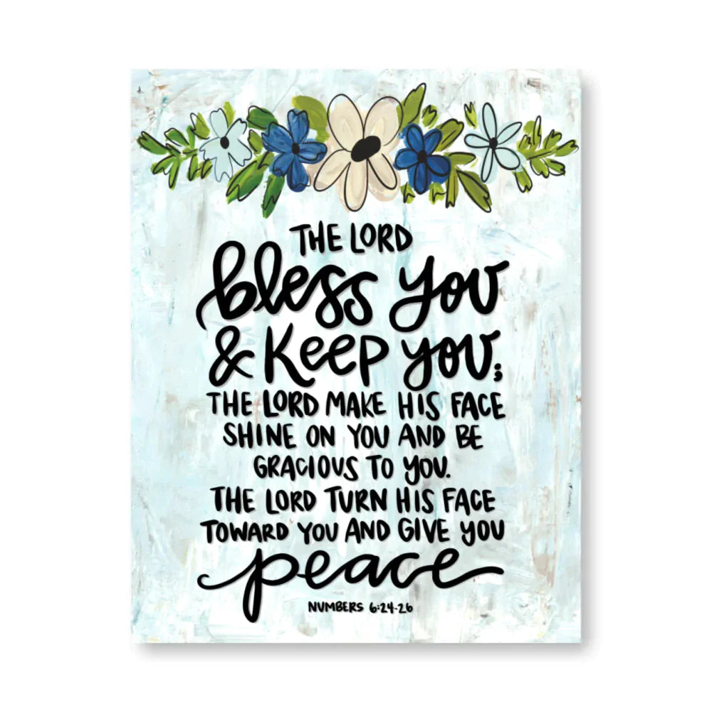Wrapped Canvas | The Lord Bless You