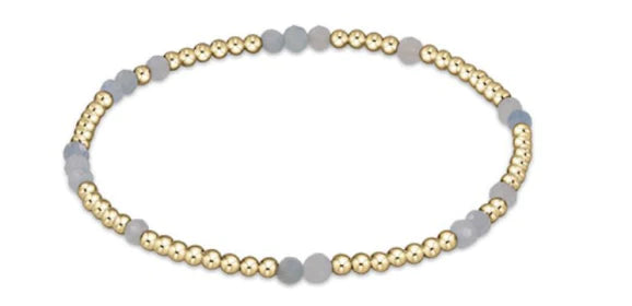 Hope Unwritten Gemstone Bracelet - Aquamarine