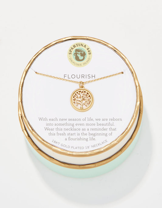 SLV Necklace 18" - Flourish