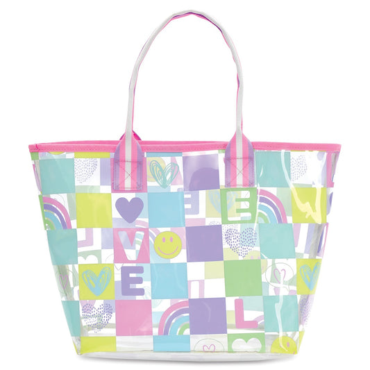 Talk About Love Clear Tote