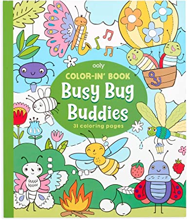 Color-in' Book | Busy Bug Buddies