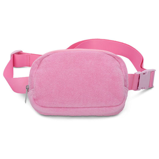 Pink Terry Belt Bag