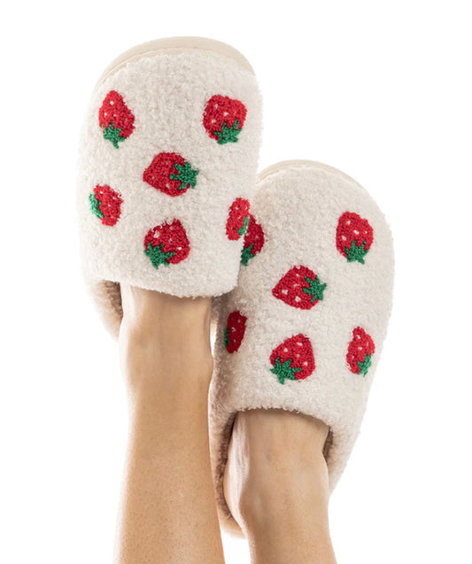 Slippers - Strawberries
