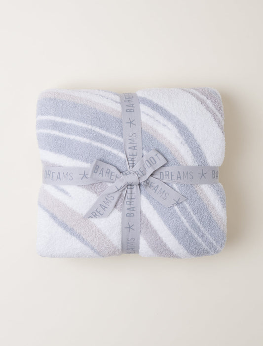 CozyChic® Marbled Blanket | Ocean/Multi