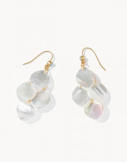 Sweetspire Chandelier Earrings Pearlescent