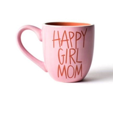 Mug - Happy Girl Mom (Pink)