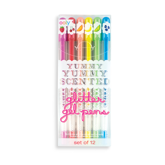 Yummy Scented Glitter Gel Pens