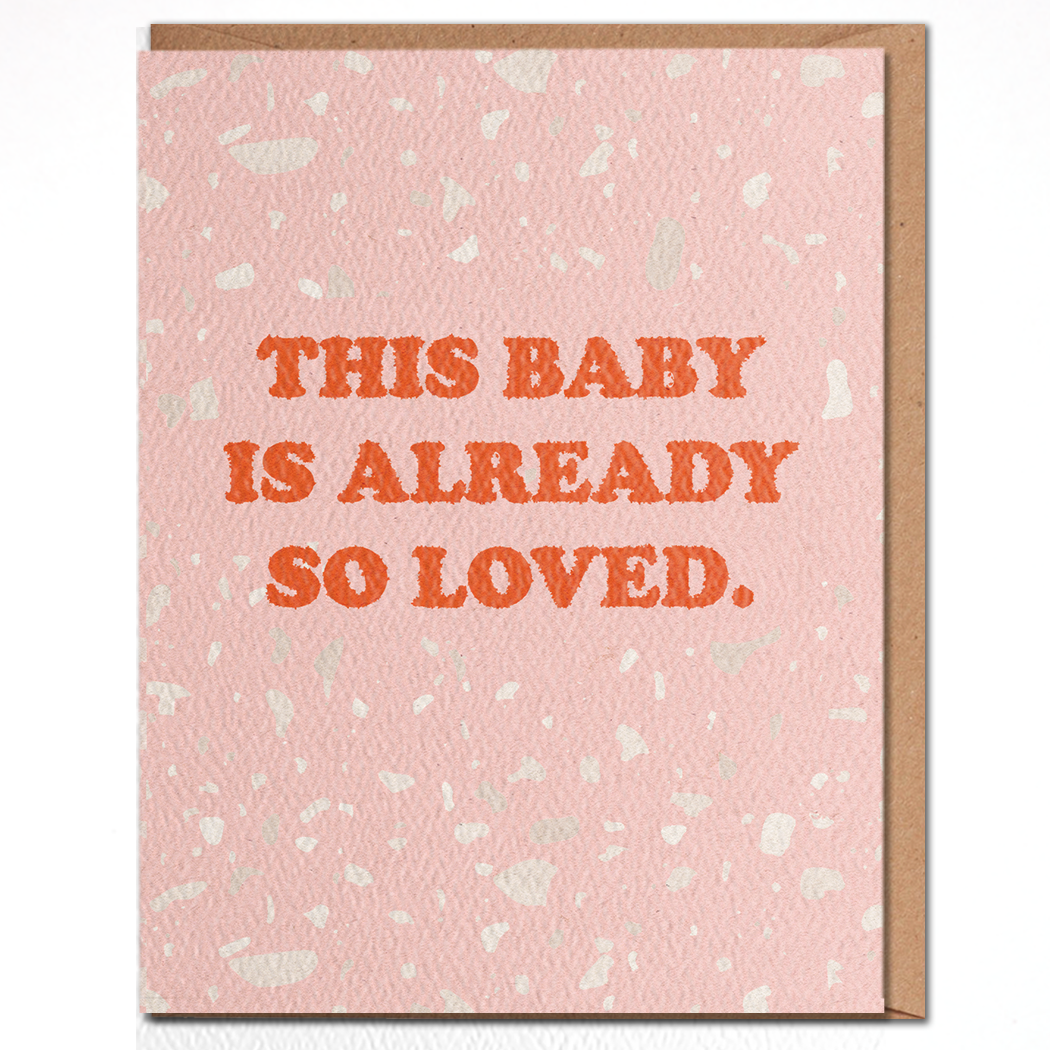 Baby So Loved Card