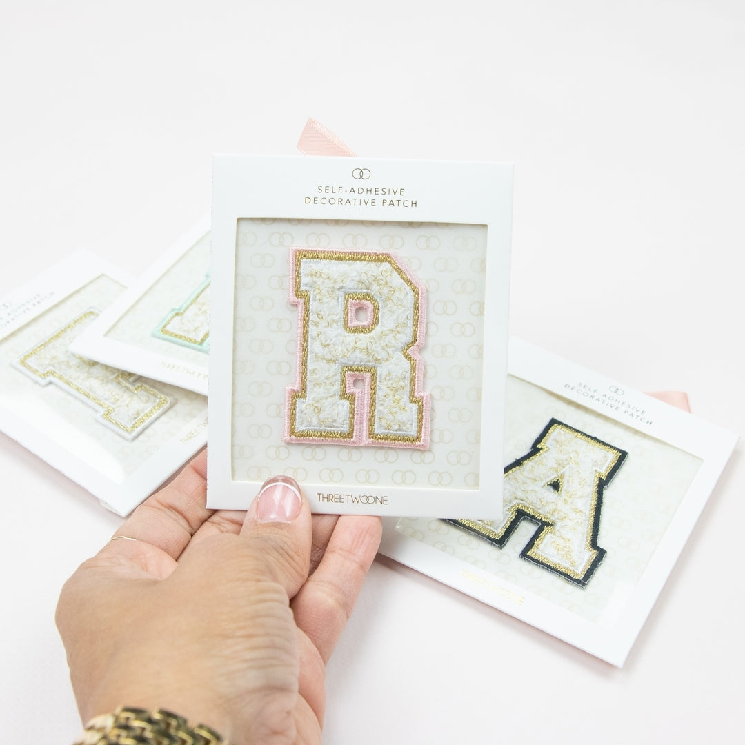 Packaged BLUSH Letter Patch