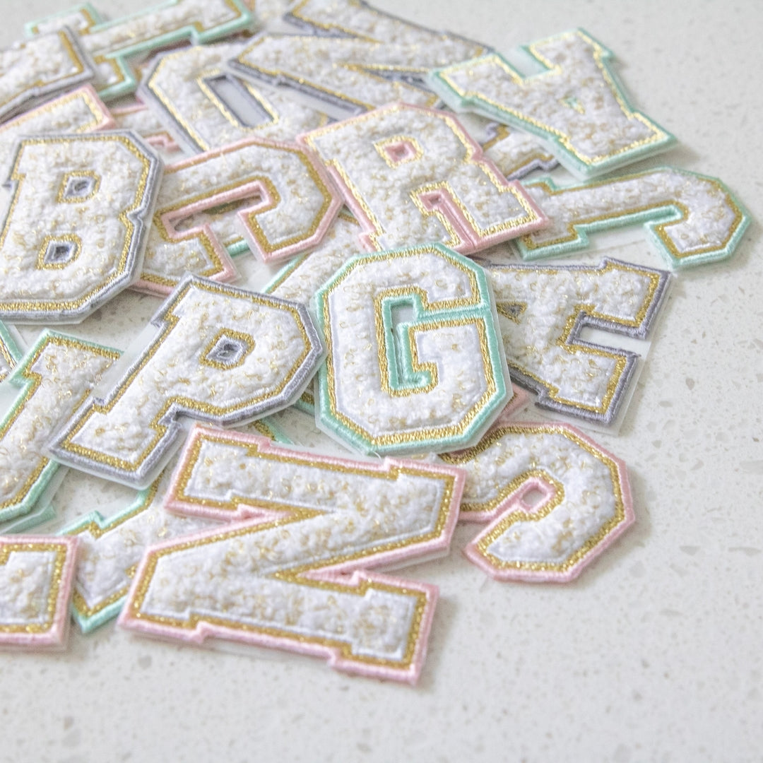 Packaged BLUSH Letter Patch