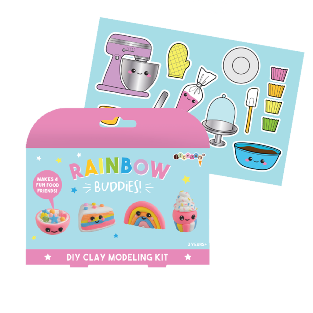 Rainbow Buddies Dough DIY Kit